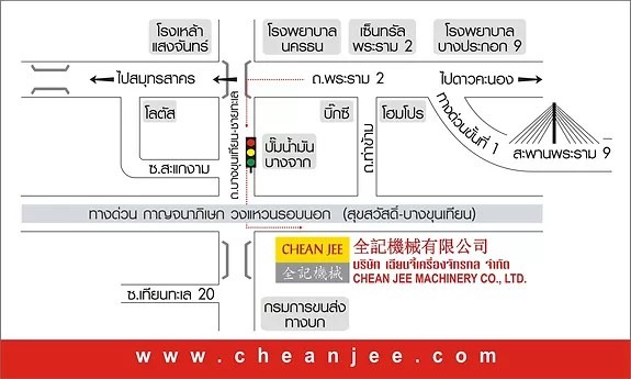 Photo map - เครื่องจักรมือสอง - เฉียนจี้เครื่องจักรกล